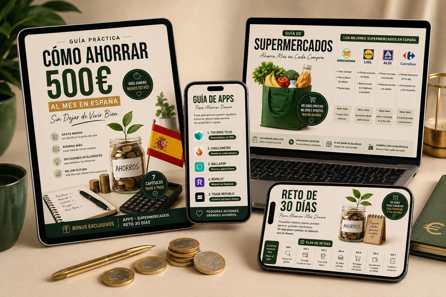 Cómo Ahorrar 500€ al Mes en España